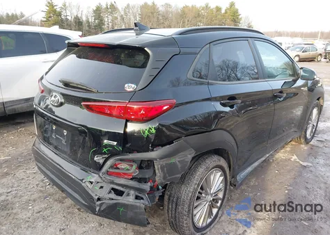 2019 Hyundai Kona Sel z USA, uszkodzony, nr VIN KM8K6CAA1KU256655